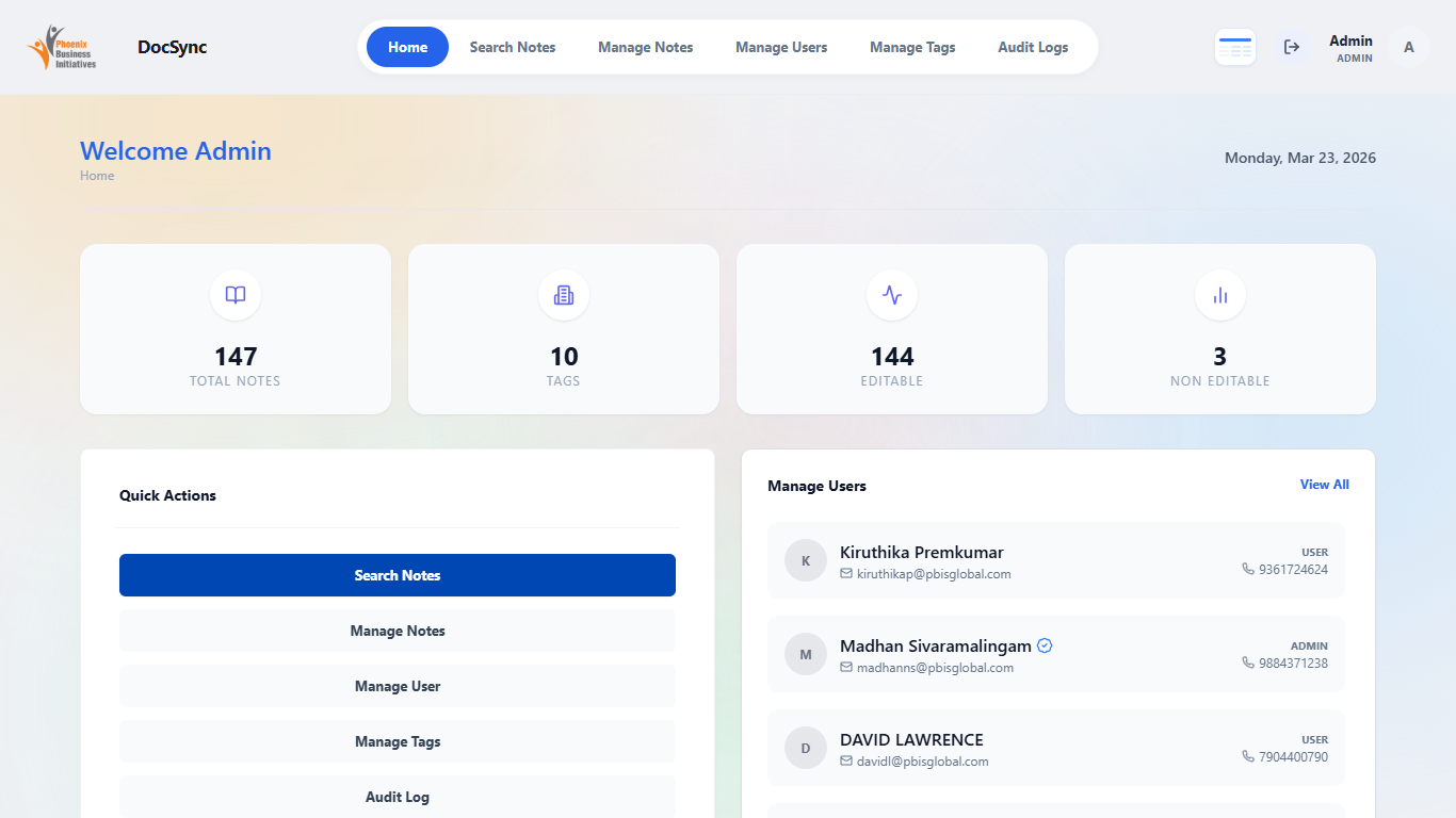Project screenshot
